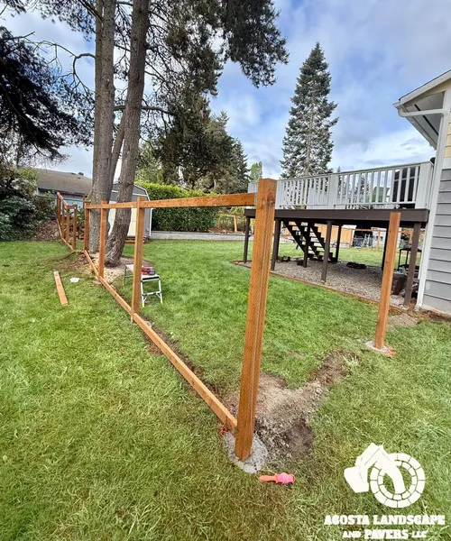 Terrace Fencing & Retaining Wall